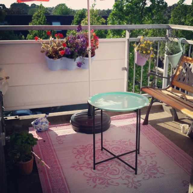 Bloemig balkon geopend!